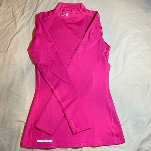 Under Armour long sleeve, cold gear, mock neck top